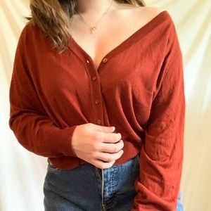 Zara Knit Cropped Cardigan